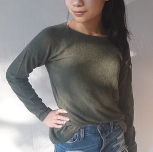 OLD NAVY Lightweight Forest Green Sweater